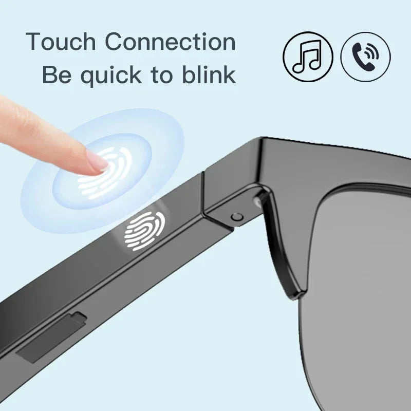 Bluetooth Audio Sunglasses With Calling & UV Protection
