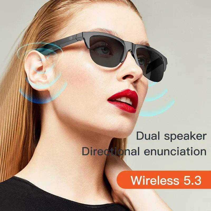 Bluetooth Audio Sunglasses With Calling & UV Protection