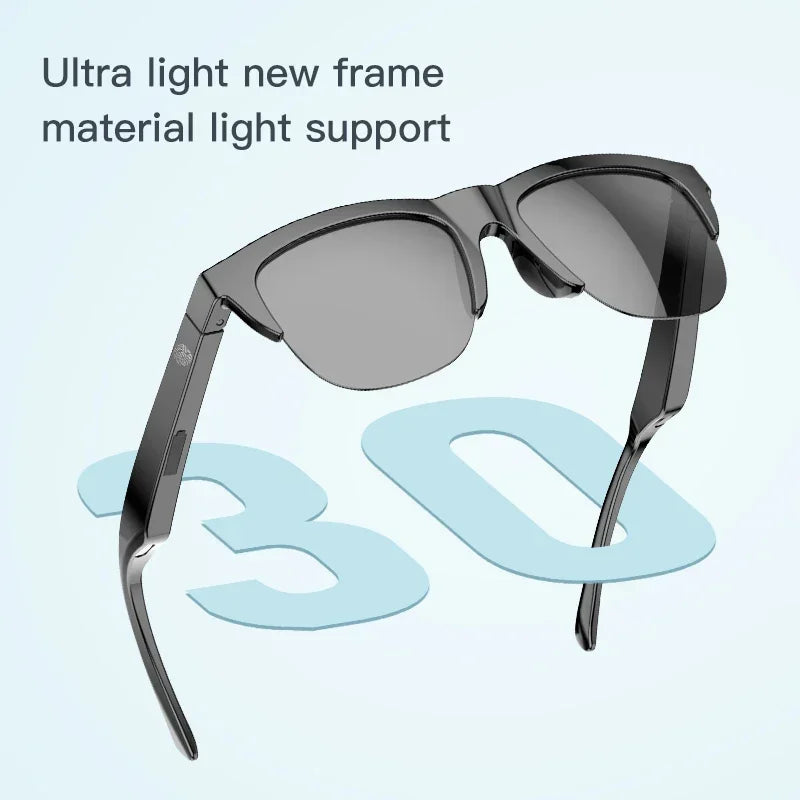 Bluetooth Audio Sunglasses With Calling & UV Protection