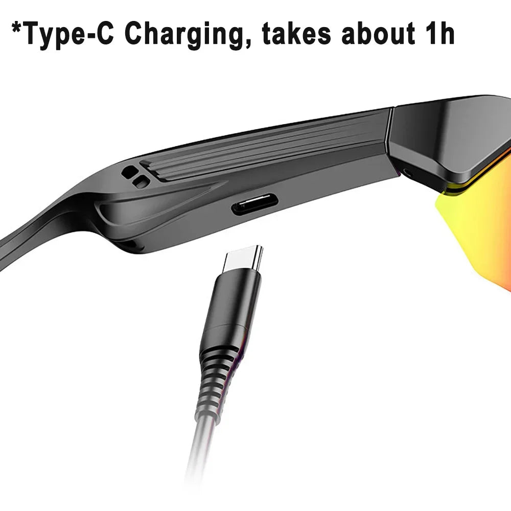 Bluetooth Smart Sunglasses With UV400 – Calls & Music