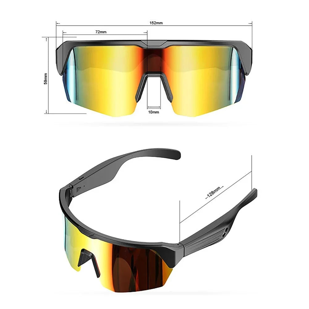 Bluetooth Smart Sunglasses With UV400 – Calls & Music